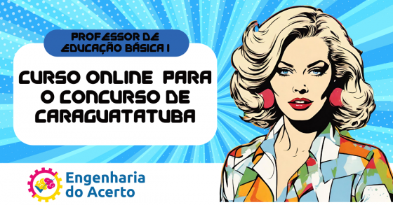 CURSO ONLINE PARA O CONCURSO DA PREFEITURA DE CARAGUATATUBA