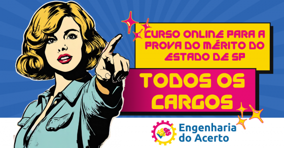 CURSO ONLINE PARA A PROVA DO MÉRITO DO ESTADO DE SÃO PAULO (SUPERVISOR, DIRETOR, PEB I e PEB II)